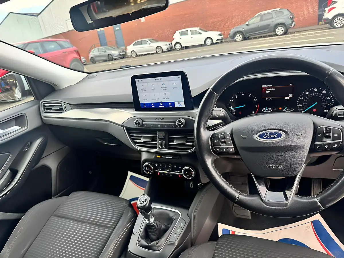 Used 2018 Ford Focus Titanium White - Interior and Exterior details 13