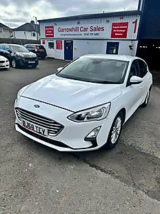 Used 2018 Ford Focus Titanium White - Interior and Exterior details 2