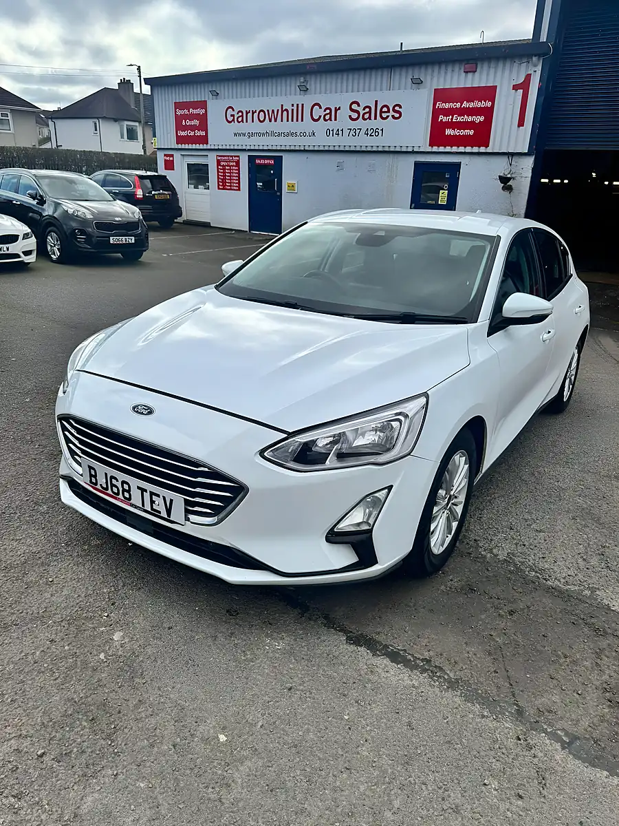 Used 2018 Ford Focus Titanium White - Interior and Exterior details 2