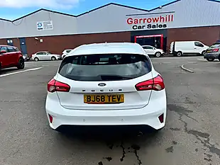 Used 2018 Ford Focus Titanium White - Interior and Exterior details 8
