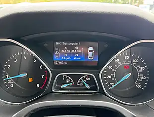 Used 2018 Ford Focus Titanium X Frozen White - Interior and Exterior details 12