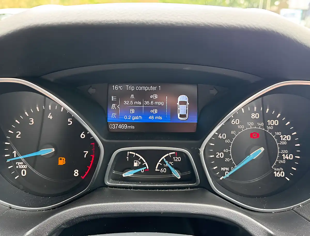 Used 2018 Ford Focus Titanium X Frozen White - Interior and Exterior details 12