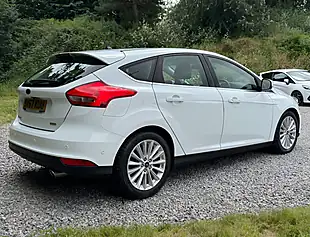 Used 2018 Ford Focus Titanium X Frozen White - Interior and Exterior details 3