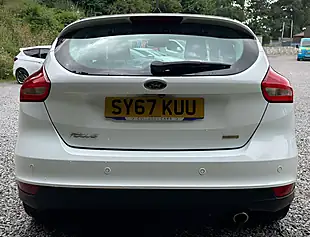 Used 2018 Ford Focus Titanium X Frozen White - Interior and Exterior details 4