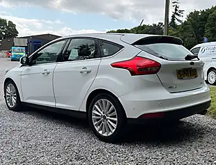 Used 2018 Ford Focus Titanium X Frozen White - Interior and Exterior details 5