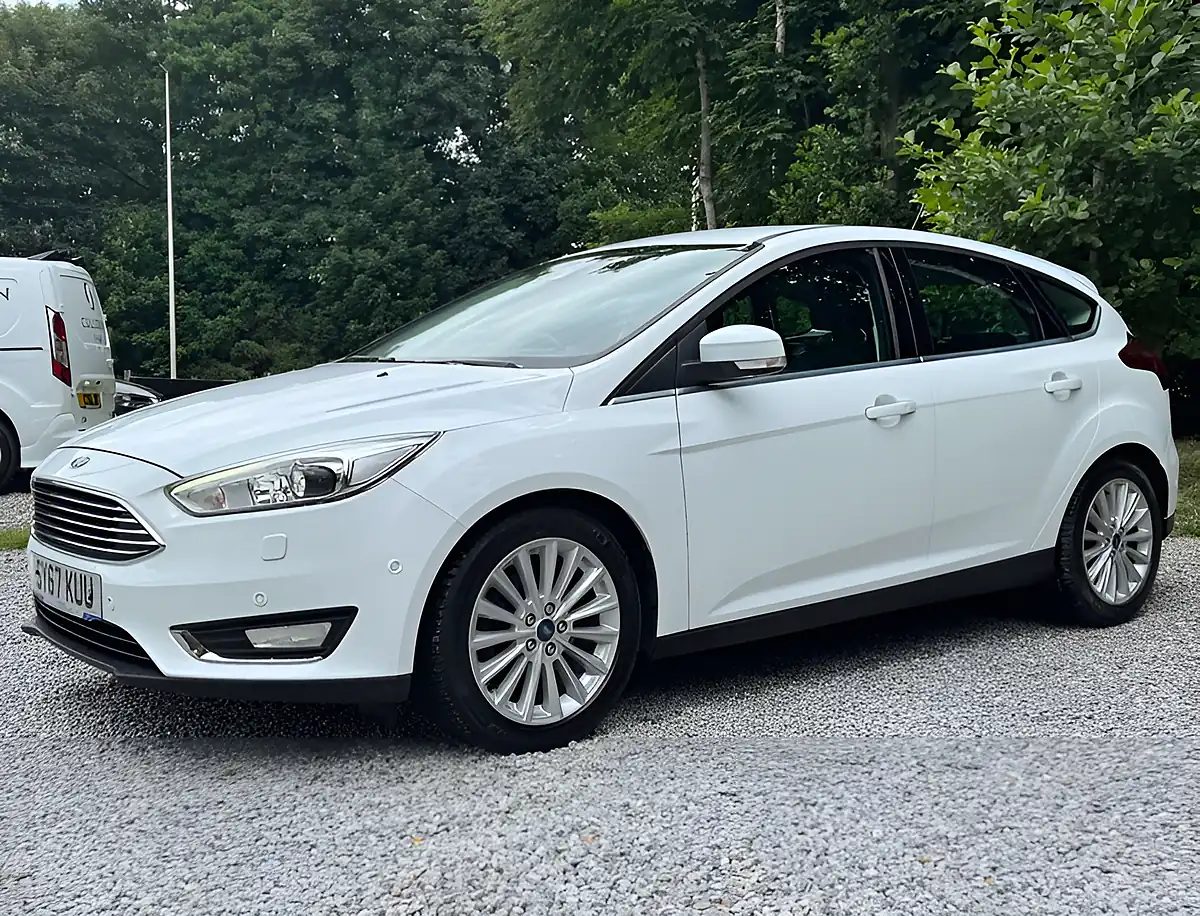 Used 2018 Ford Focus Titanium X Frozen White - Interior and Exterior details 7