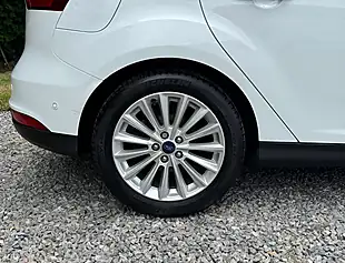 Used 2018 Ford Focus Titanium X Frozen White - Interior and Exterior details 9