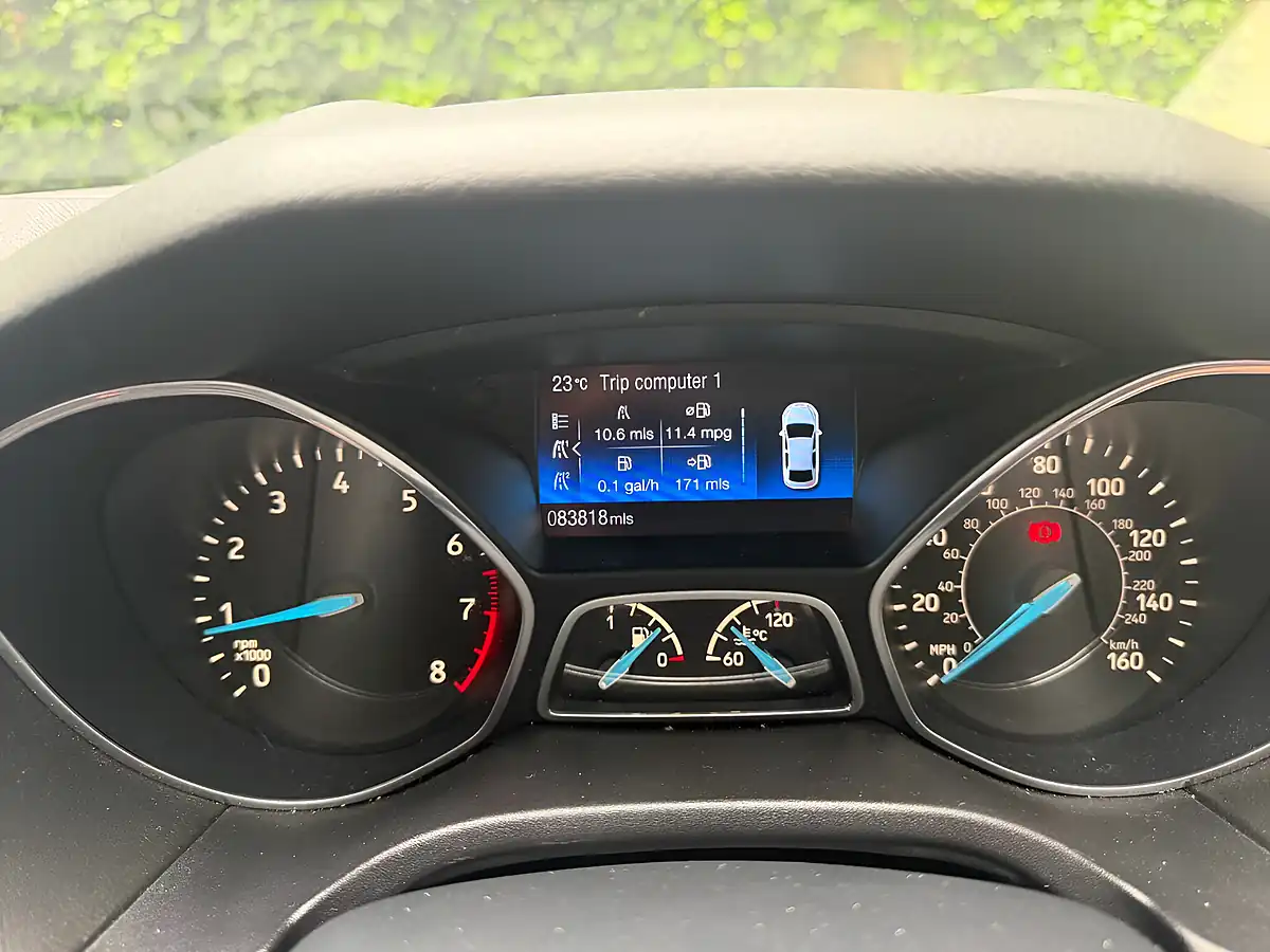 Used 2018 Ford Focus Zetec Edition Black - Interior and Exterior details 11