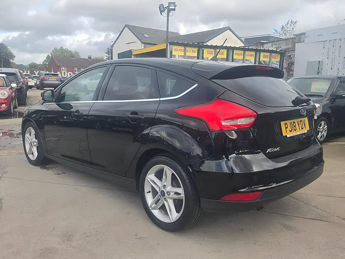 Used 2018 Ford Focus Zetec Edition Black - Interior and Exterior details 5