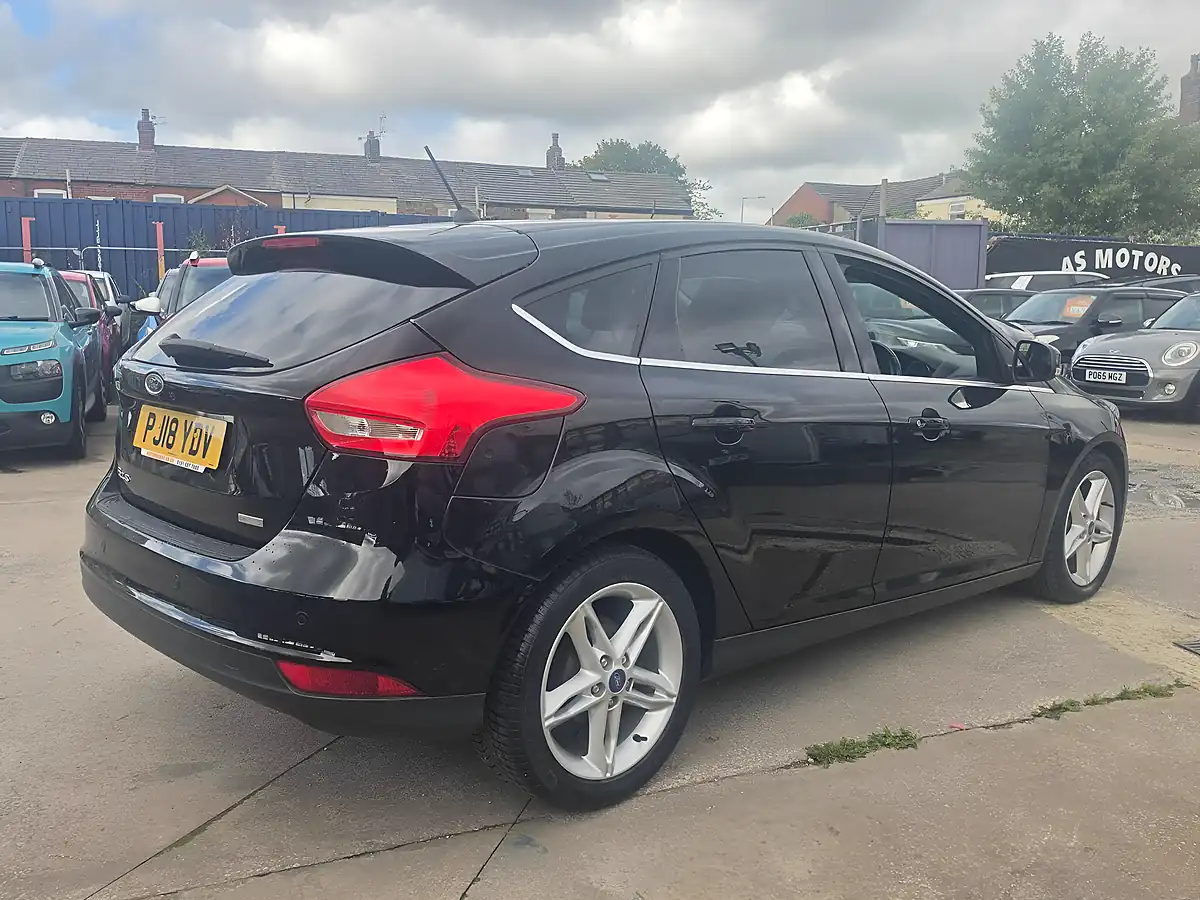Used 2018 Ford Focus Zetec Edition Black - Interior and Exterior details 7