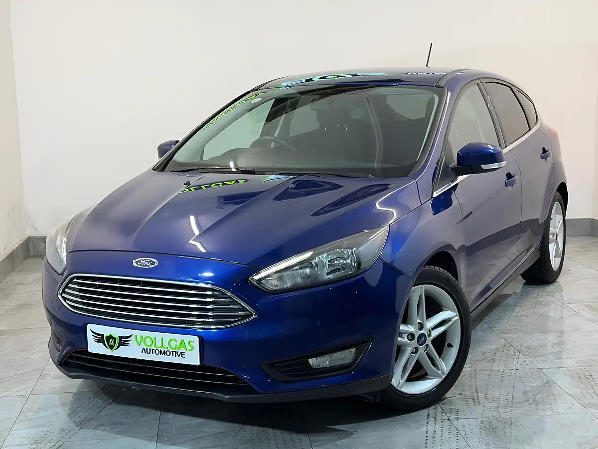 Used 2018 Ford Focus Zetec Edition Blue - Interior and Exterior details 3