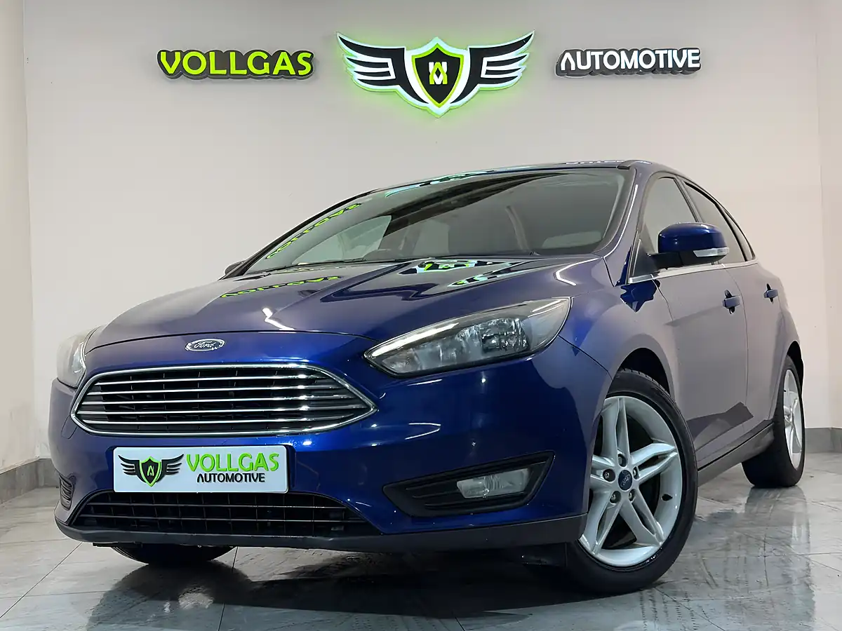 Used 2018 Ford Focus Zetec Edition Blue - Interior and Exterior details 6