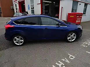 Used 2018 Ford Focus Zetec Edition Blue - Interior and Exterior details 10