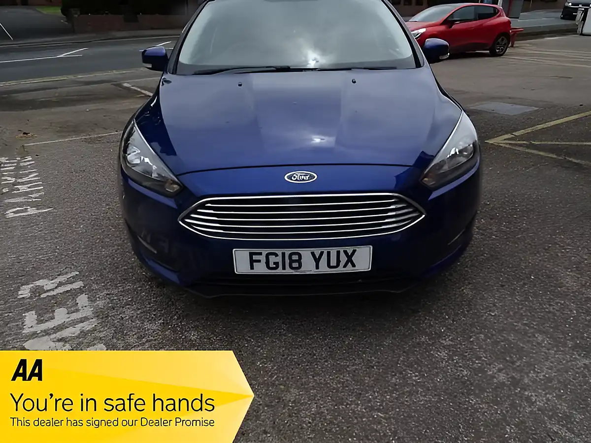 Used 2018 Ford Focus Zetec Edition Blue - Interior and Exterior details 2