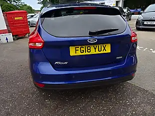 Used 2018 Ford Focus Zetec Edition Blue - Interior and Exterior details 20