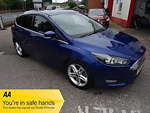 Used 2018 Ford Focus Zetec Edition Blue - Interior and Exterior details 3