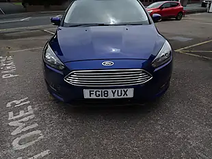 Used 2018 Ford Focus Zetec Edition Blue - Interior and Exterior details 5