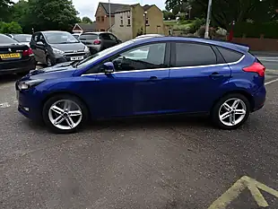 Used 2018 Ford Focus Zetec Edition Blue - Interior and Exterior details 7