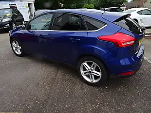 Used 2018 Ford Focus Zetec Edition Blue - Interior and Exterior details 8