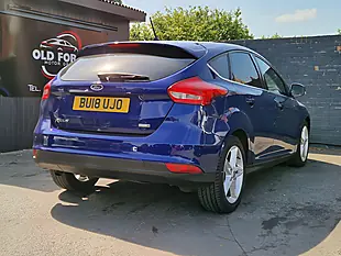 Used 2018 Ford Focus Zetec Edition Blue - Interior and Exterior details 13