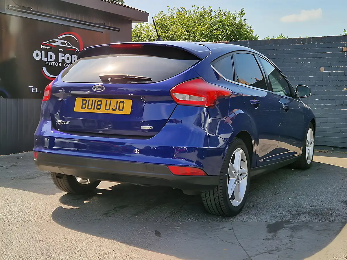 Used 2018 Ford Focus Zetec Edition Blue - Interior and Exterior details 13
