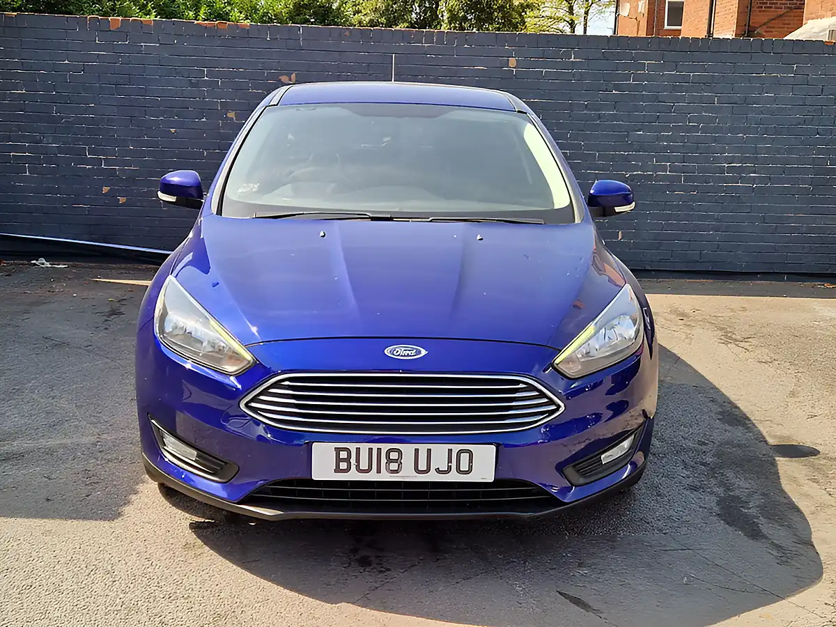 Used 2018 Ford Focus Zetec Edition Blue - Interior and Exterior details 4