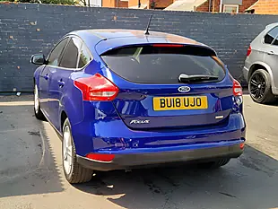 Used 2018 Ford Focus Zetec Edition Blue - Interior and Exterior details 8