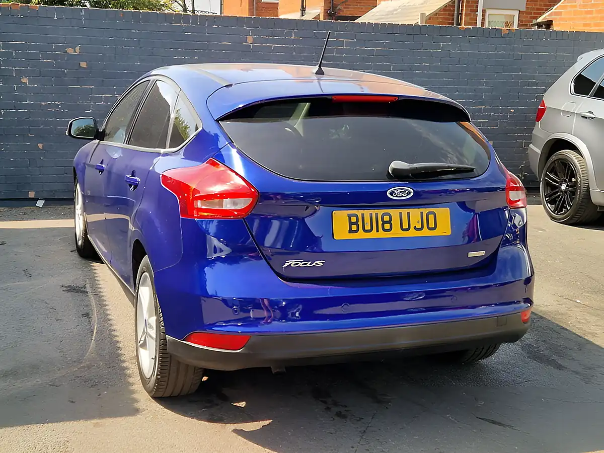 Used 2018 Ford Focus Zetec Edition Blue - Interior and Exterior details 8