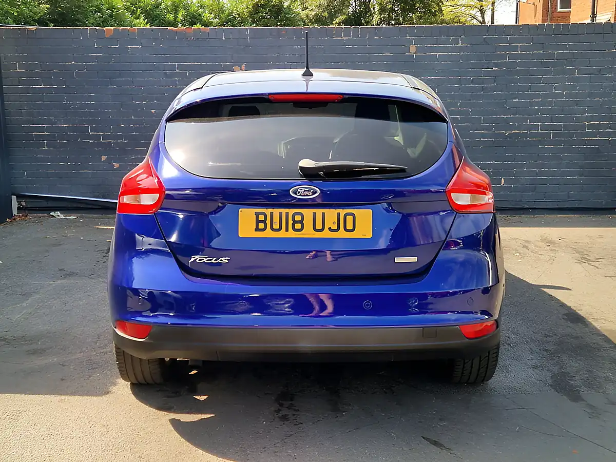 Used 2018 Ford Focus Zetec Edition Blue - Interior and Exterior details 9