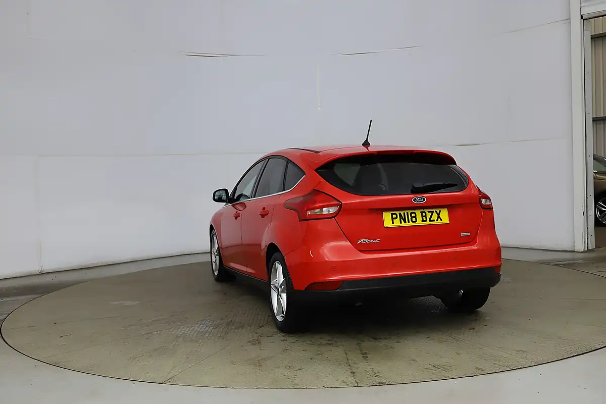 Used 2018 Ford Focus Zetec Edition Red - Interior and Exterior details 4