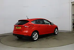 Used 2018 Ford Focus Zetec Edition Red - Interior and Exterior details 6