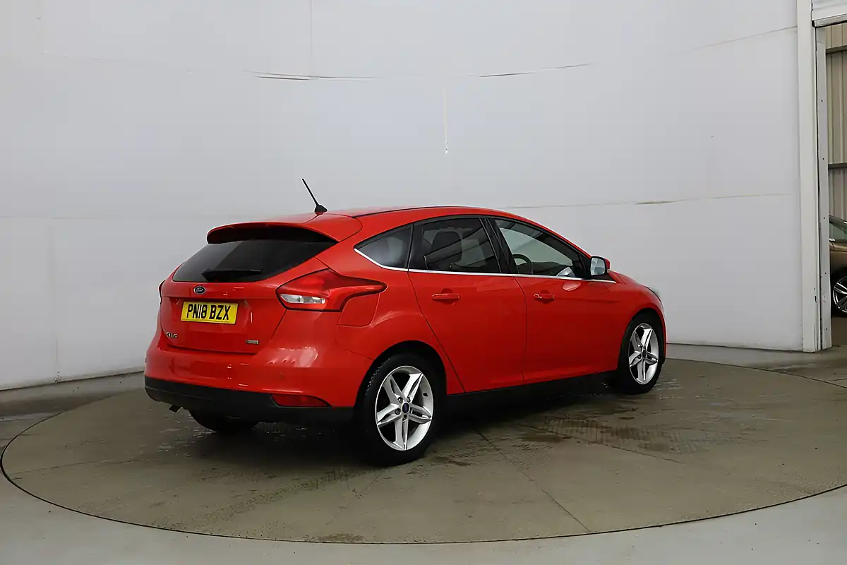 Used 2018 Ford Focus Zetec Edition Red - Interior and Exterior details 6