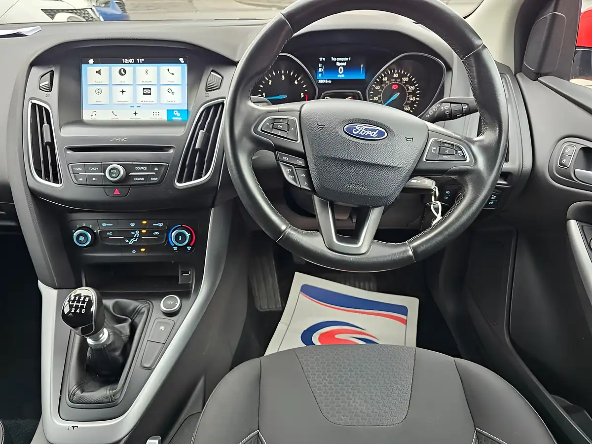 Used 2018 Ford Focus Zetec Edition Red - Interior and Exterior details 10