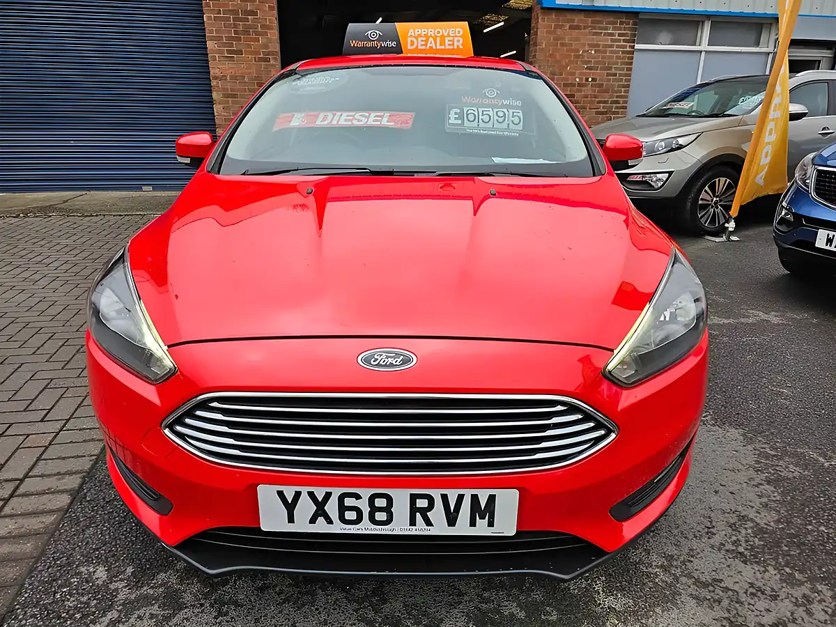Used 2018 Ford Focus Zetec Edition Red - Interior and Exterior details 19