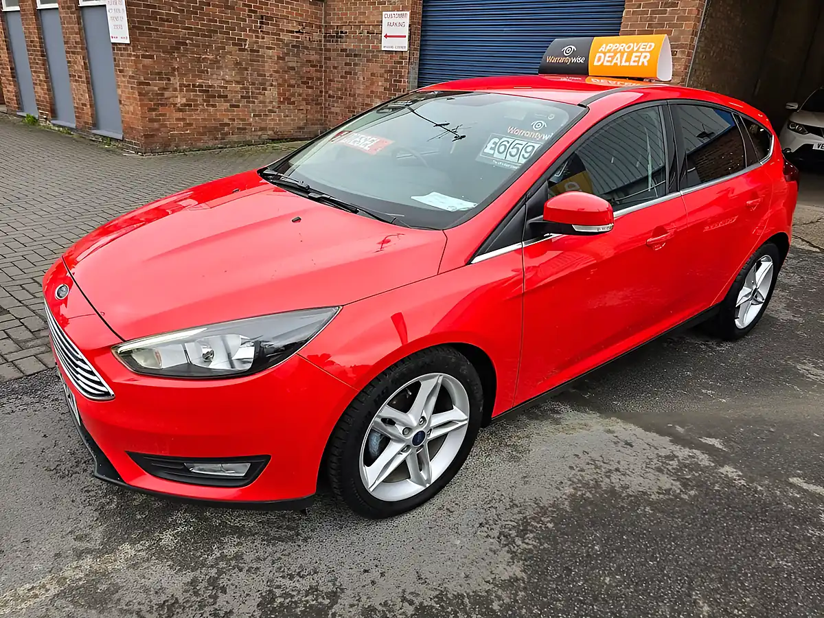 Used 2018 Ford Focus Zetec Edition Red - Interior and Exterior details 2