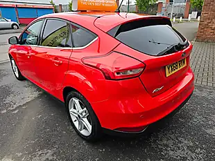 Used 2018 Ford Focus Zetec Edition Red - Interior and Exterior details 3