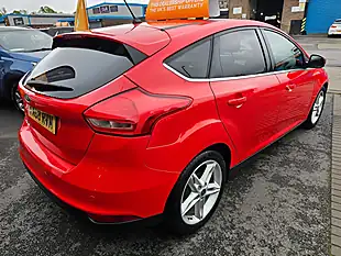 Used 2018 Ford Focus Zetec Edition Red - Interior and Exterior details 4