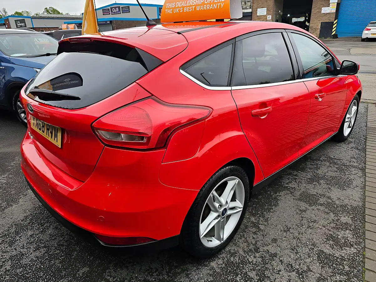 Used 2018 Ford Focus Zetec Edition Red - Interior and Exterior details 4