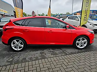 Used 2018 Ford Focus Zetec Edition Red - Interior and Exterior details 5