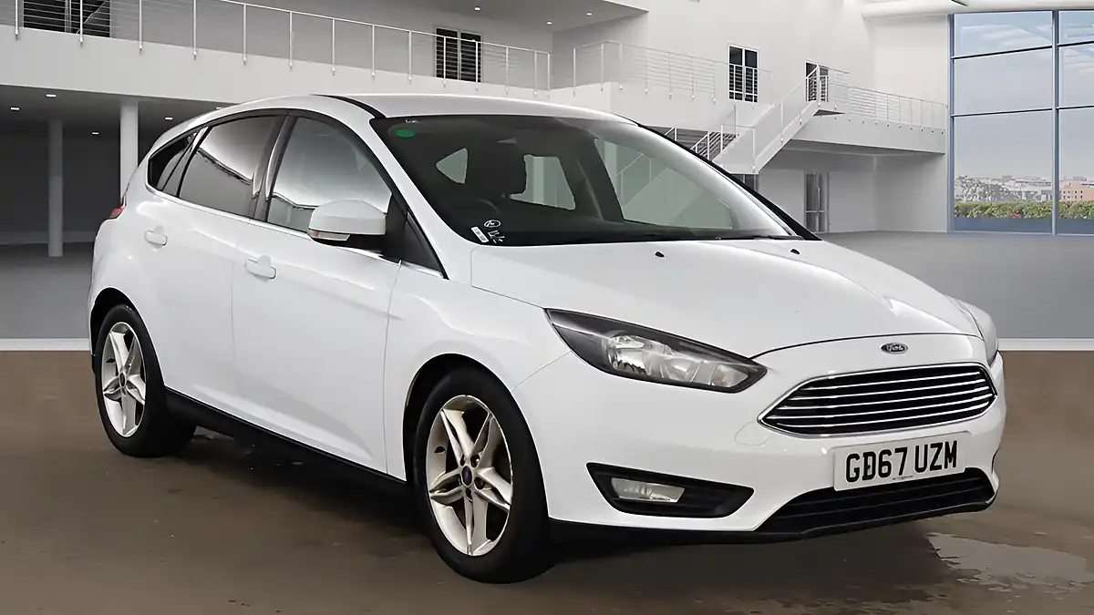 Used 2018 Ford Focus Zetec Edition White - Front View