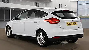 Used 2018 Ford Focus Zetec Edition White - Interior and Exterior details 3