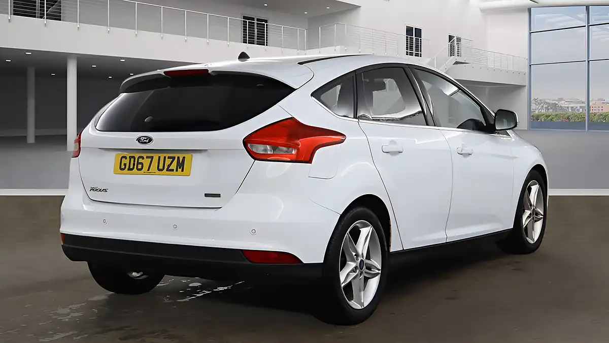 Used 2018 Ford Focus Zetec Edition White - Interior and Exterior details 4