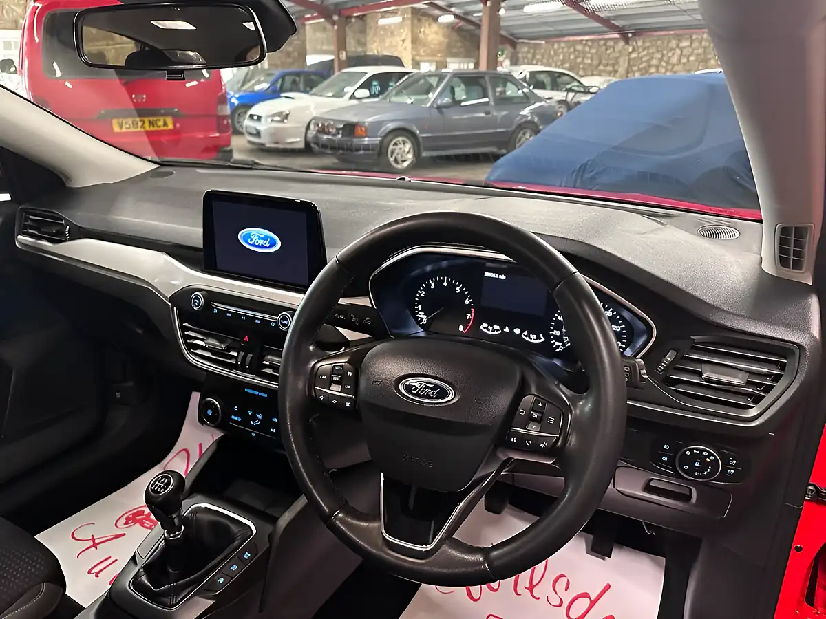 Used 2018 Ford Focus Zetec Red - Interior and Exterior details 11