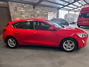 Used 2018 Ford Focus Zetec Red - Interior and Exterior details 4