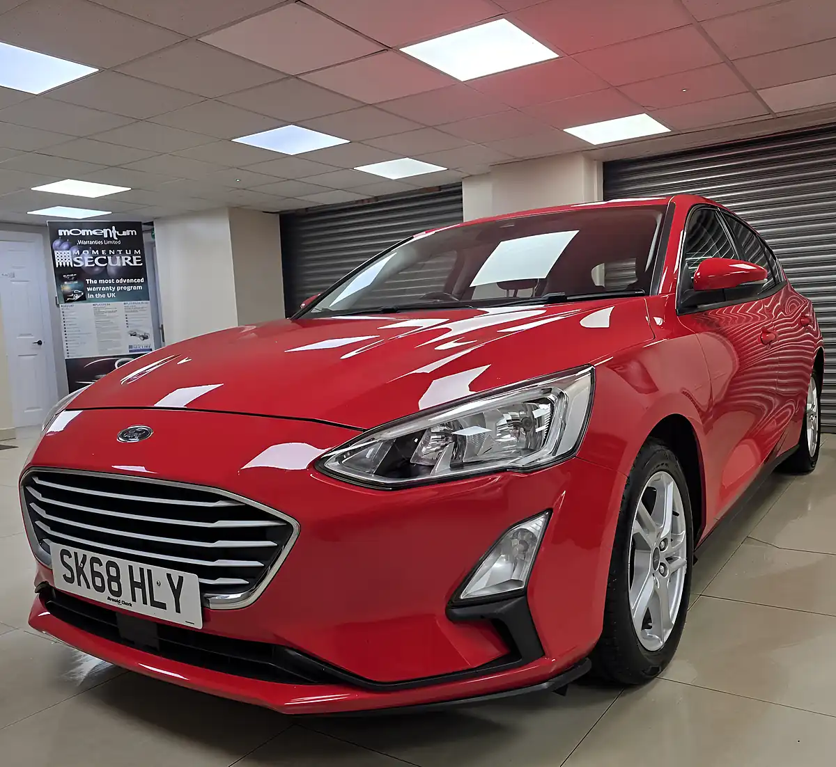 Used 2018 Ford Focus Zetec Red - Interior and Exterior details 2