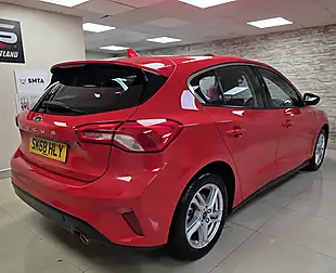 Used 2018 Ford Focus Zetec Red - Interior and Exterior details 3
