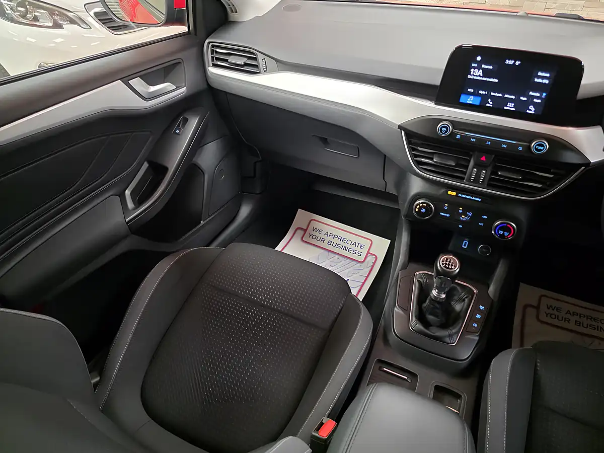 Used 2018 Ford Focus Zetec Red - Interior and Exterior details 7