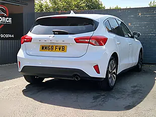 Used 2018 Ford Focus Zetec White - Interior and Exterior details 13
