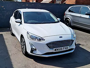 Used 2018 Ford Focus Zetec White - Interior and Exterior details 3