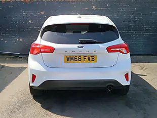 Used 2018 Ford Focus Zetec White - Interior and Exterior details 9